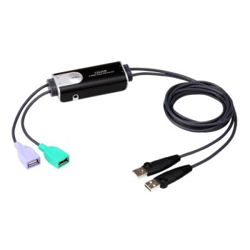 CS62KM-AT - Bộ chuyển mạch KM cáp USB 2 cổng không giới hạn